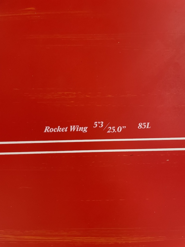 Fone ROCKET WING 5'3 - 85L 2024 + HOUSSE occasion