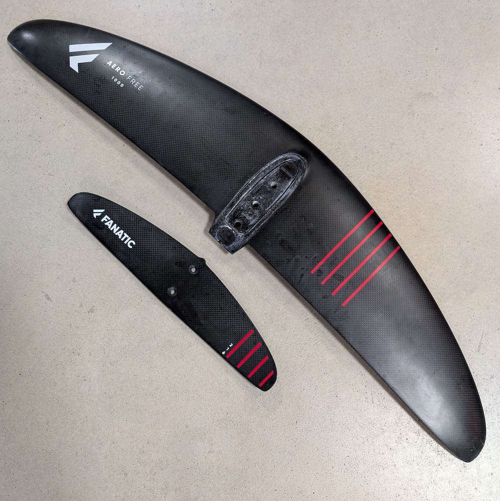 Fanatic WING SET AERO FREE 1000 2022 occasion