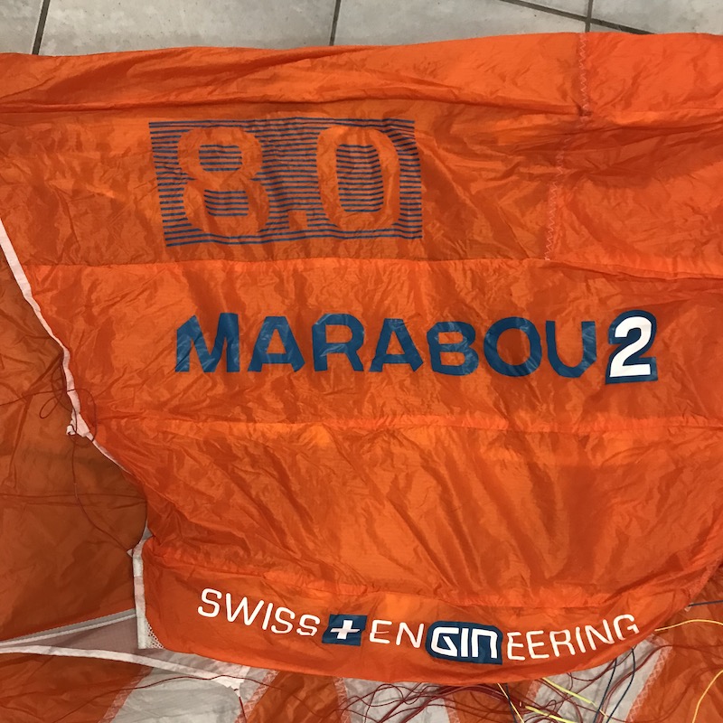 Gin kiteboarding MARABOU 2 8.0 2023 Occasion