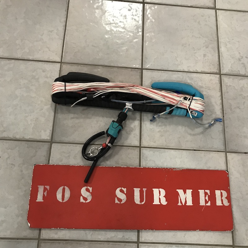 Airush ULTRA 4.0 et 6.0 + barre 2020 occasion
