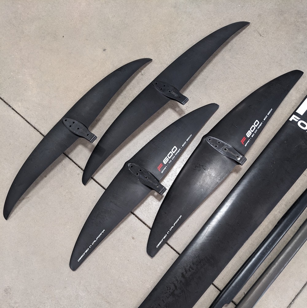 F4 WINDFOIL SET SLALOM/FREERIDE occasion