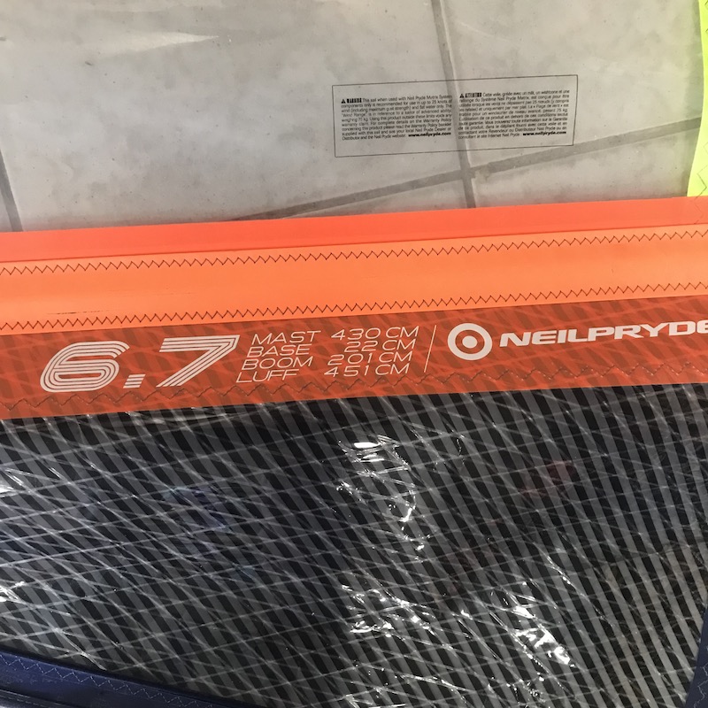 Neilpryde HELLCAT 6.7 2015 occasion