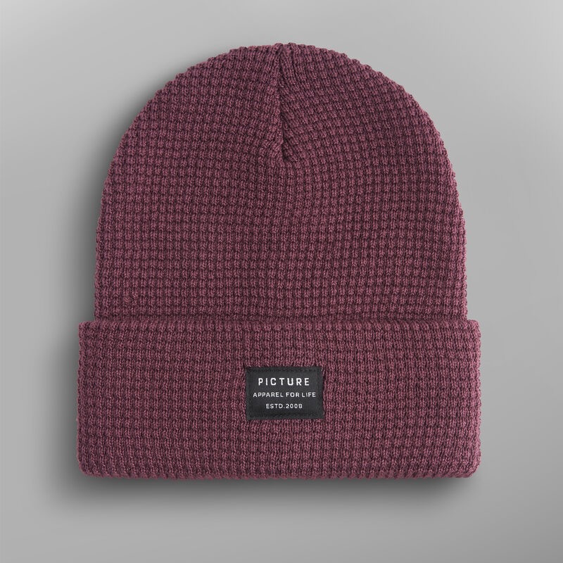 Picture YORK BEANIE MAROON 2024