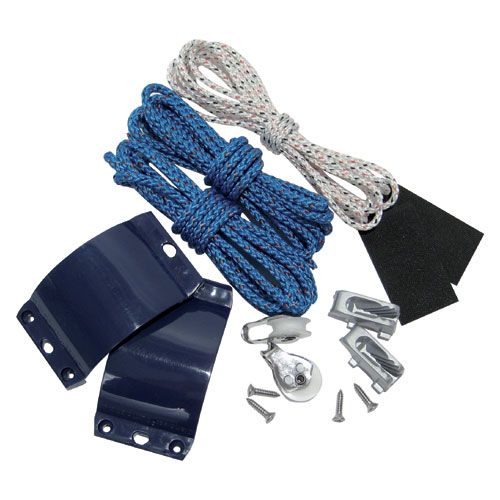 Nautix KIT PALANS CLAM CLEAT MARRON