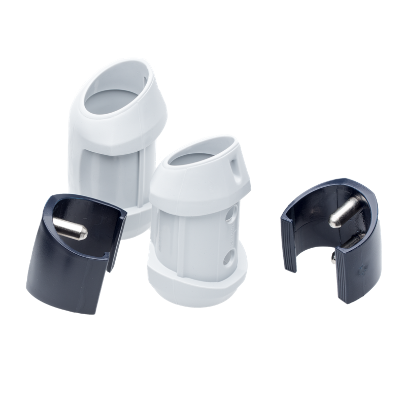 Duotone CLIP DE WISH ROND GRIS (PAIRE)