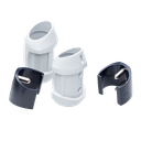 Duotone CLIP DE WISH ROND GRIS (PAIRE)