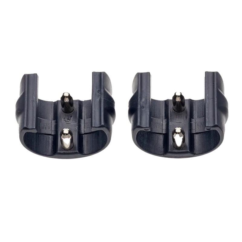 Double Pin.Lock male part oval (2pcs)