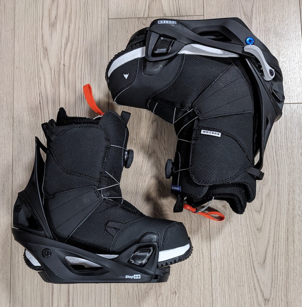 Burton PACK STEP ON KIDS L + ZIPLINE 7K US 2023 occasion