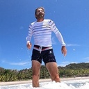 Saint jacques LYCRA LINES ML BLANC 2025