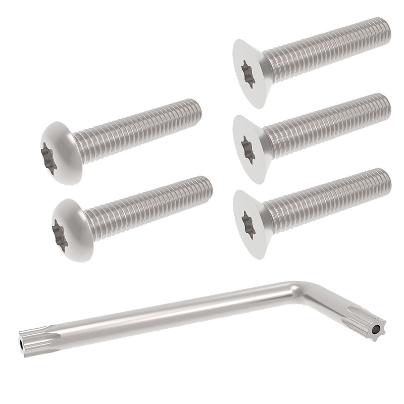 Taaroa SET VISSERIE INOX TORX + CLE 2022