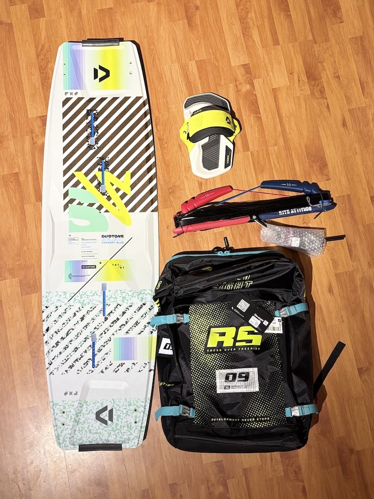 Pack kite SELECT 141 + VARIO + RS 9.0 + BARRE KITE ATTITUDE