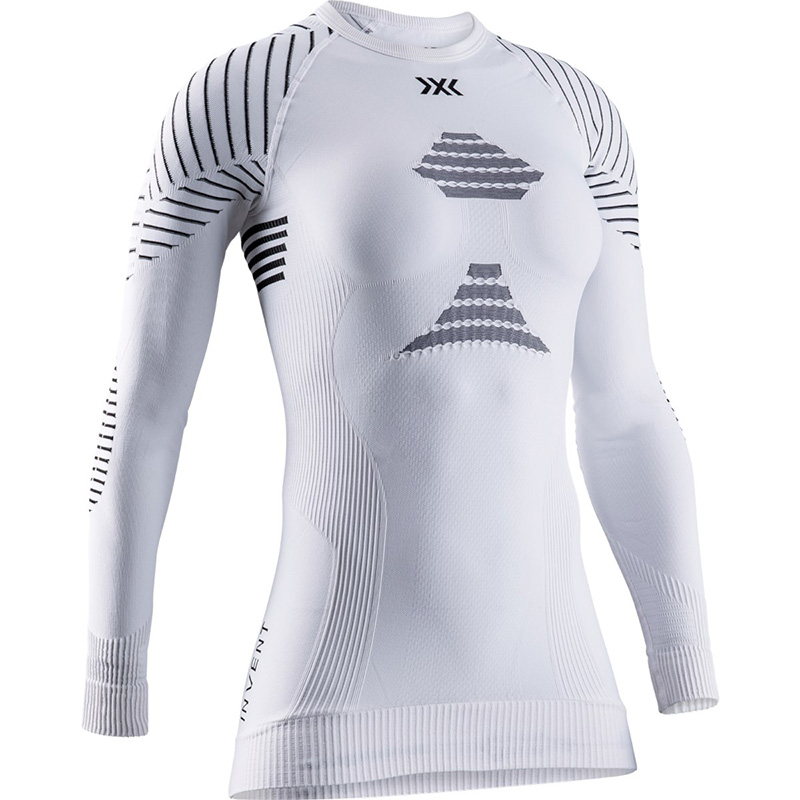 Xbionic INVENT 4.0 SHIRT FEMME WHITE