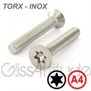 VIS TORX FRAISEE INOX M6