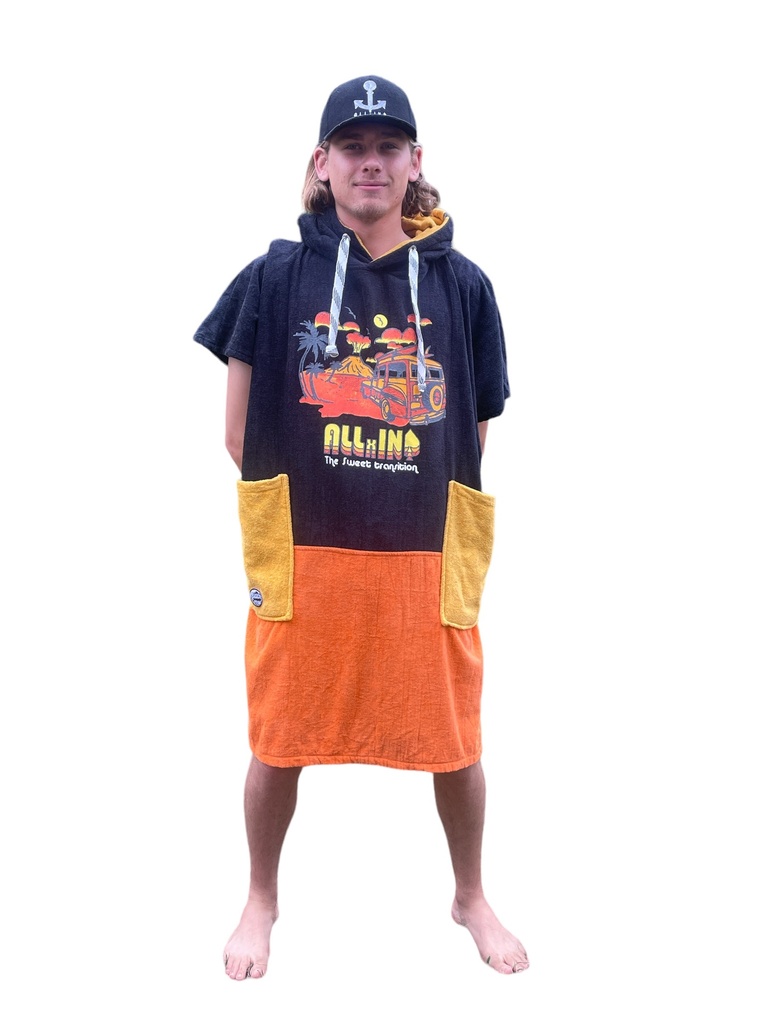 All in V PONCHO BC HOODY CAR 